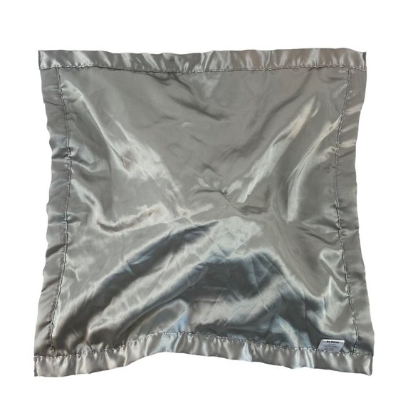 Pro Goleem Gray Elephant Lovey Satin Trim Minky Dots Baby Security Blanket 16 in - Picture 6 of 6